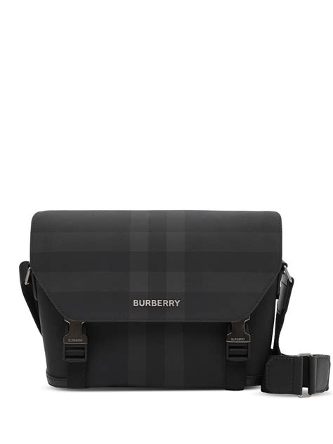 burberry messenger logo bag|Burberry Messenger bag vintage.